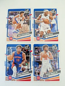 Detroit Pistons Lot Cunningham Duren Wiseman Bagley 2023-2024 Panini Donruss - Bild 1 von 2