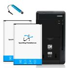 High Quality 2x 6620mah Battery Universal Charger For Lg G4 H810 At&t Cellphone