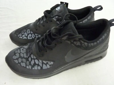 Nike Air Max Thea Premium Print Black Leopard Reflective Rare Women's UK 7.5 - Image 1 of 4