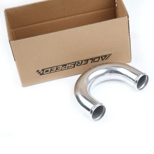 USA 1.75" 180 Degree Aluminum Mandrel Bend Turbo Intercooler Pipe Tubing L=300mm - Picture 1 of 7