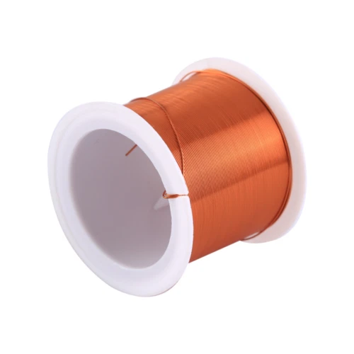 100m Red Magnet Wire 0.2mm Enameled Copper Wire Round Magnetic Coil Winding - Image 1 of 1