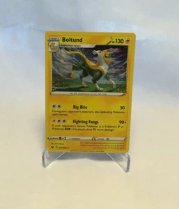 Pokemon Trading Card Game TCG Sword & Shield Boltund Holo 075/202 - Picture 1 of 4