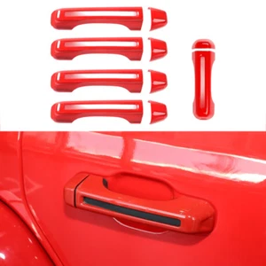 Borde lateral de puerta de automóvil + manijas de puerta trasera se adapta a Jeep Wrangler JL 4 puertas/gladiador - Imagen 1 de 29