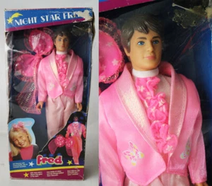SELTENE VINTAGE 80ER JAHRE PETRA NIGHT STAR FRED PUPPE LEUCHTET IM DUNKELN NEU! - Bild 1 von 9