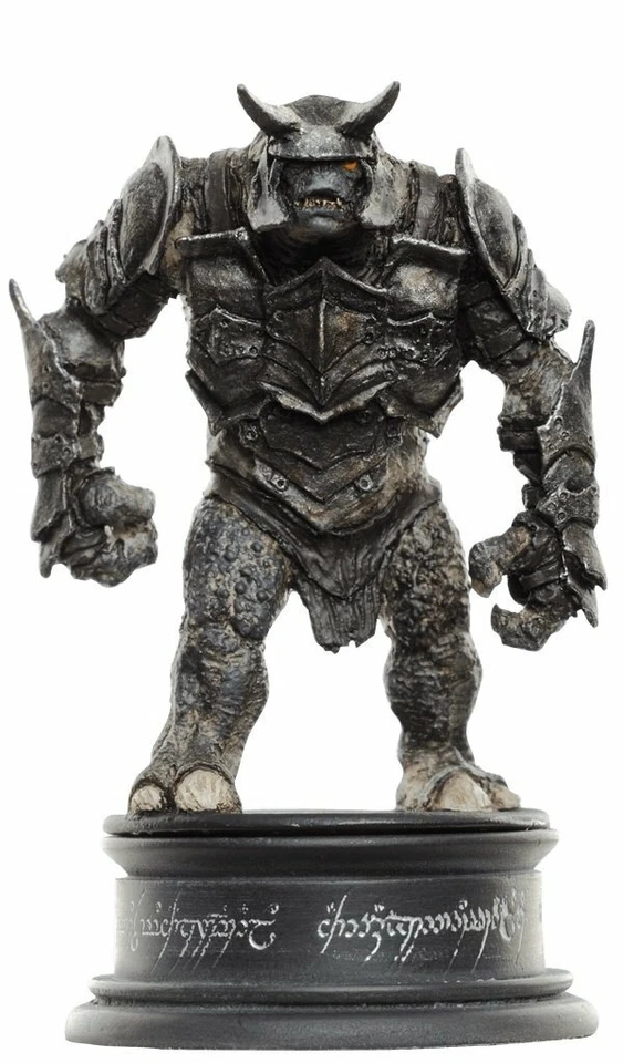 EAGLEMOSS LORD OF THE RINGS CHESS FIGURINE #59 BATTLE TROLL NEW IN BOX - Image 1 of 1