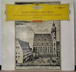 DGG 138 119 SLPM RED STEREO 1964 GERMANY HELMUT WAICHA SPIELT BACH - Picture 1 of 5
