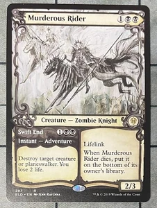 escaparate MURDEROUS RIDER 287 Throne of Eldraine Magic The Gathering casi nuevo - Imagen 1 de 1