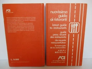 NUOVISSIMA GUIDA AI RISTORANTI ACI ANNO 1982 - Picture 1 of 1