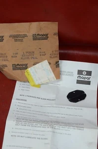 NOS 1985-95 Lebaron GTS Lancer Slide Package Rear Door Glass Edge Mopar 4339372 - Picture 1 of 9