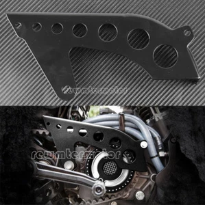 Gloss Black Front Pulley Guard Cover Fit For Harley Sportster XL 2004-2015 2020 - Picture 1 of 6