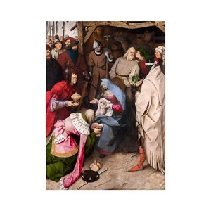 Pieter Bruegel the Elder, The Adoration of Kings, 100% Cotton Art Paper, A1 Size - Picture 1 of 10
