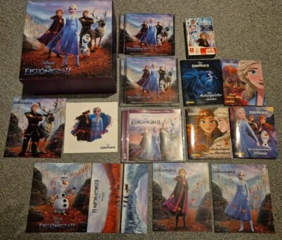 Fanbox Disney Die Eiskönigin 2 u.a.  mit 4 Cd's * 16 teilig * - Bild 1 von 4