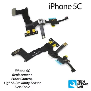 NEW Replacement Front Camera/Mic Light & Proximity Sensor Flex FOR iPhone 5C - Picture 1 of 3