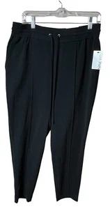 Nuevo con etiquetas Pantalones Nine West Negros W12 Cierre de Cordón Cónico Suave Originalmente 50.00 - Imagen 1 de 5