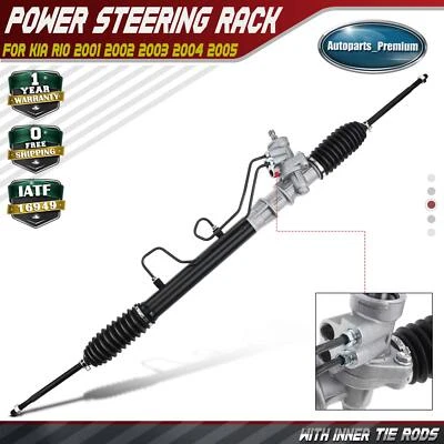 1x Conjunto de cremallera y piñón de dirección asistida para Kia Rio 2001 2002 2003 2004 2005 Foto 1 de 4