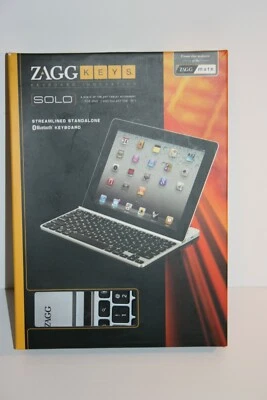 SOLO ZAGG KEYS STAND-ALONE iPAD 2 & GALAXY TAB 10.1 KEYBOARD NEW NEVER USED - Image 1 of 2