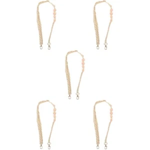  5 Count Little Daisy Hanging Chain Phone Charm Cute Lanyard Miss - Zdjęcie 1 z 12