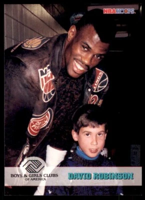 1993-94 NBA Hoops Basketball Card David Robinson A San Antonio Spurs #291 - Image 1 of 2