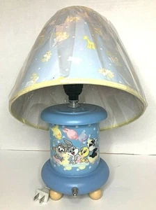 Rare VTG Baby Looney Tunes lamp nursery night light Tazmanian bugs bunny tweety - Picture 1 of 1