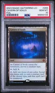 Cavern Of Souls Foil PSA 10 POP 1 Caverns Of Ixalan 269 MTG Magic The Gathering - Picture 1 of 3