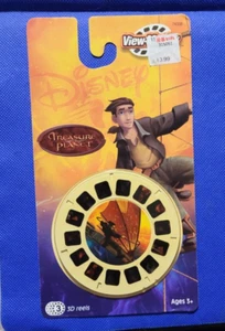 Set 3 mulinelli SIGILLATI Disney's Treasure Planet view-master per bambini - Foto 1 di 2