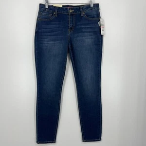 Tommy Hilfiger Jeans Women's Size 10R Blue Skinny Low Rise Dark Wash New NWT - Picture 1 of 11