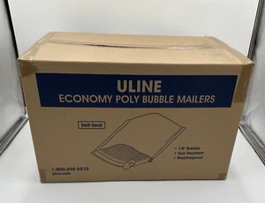 #2 100 Poly Bubble Mailers 8.5" x 12" Self Seal Padded Shipping Envelopes Bags - Picture 1 of 7
