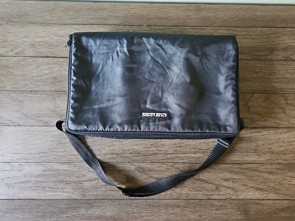 -Case Logic- Black Nylon Cassette Carrying/Storage Case  - Image 1 of 3