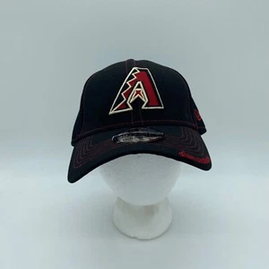 New Era 39Thirty Arizona Diamondbacks MLB Fitted Hat Cap Solid Black Size S/M - Picture 1 of 6