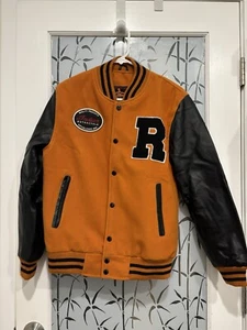 Varsity Jacke Unisex Lederärmel 2XS Herren - Bild 1 von 13