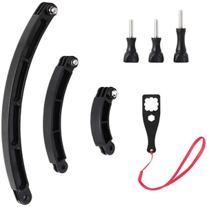3 in 1 gebogene Verlängerung Schwenkarm verstellbar Einbeinstativ Halterung Kit für GoPro DJI - Bild 1 von 6