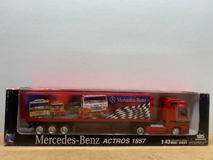 NEWRAY CAMION SEMI REMORQUE MERCEDES BENZ ACTROS 1857 EN BOITE 1/43 - Imagen 1 de 4