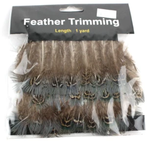 Longitud de recorte de plumas 1 yarda. - Imagen 1 de 3