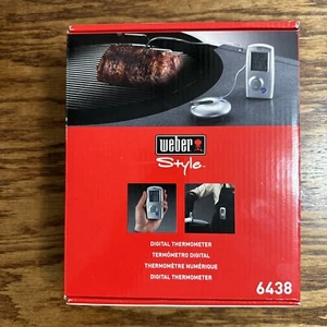 Weber Style 6438 Barbecue Grill Digital Thermometer New Unopened - Picture 1 of 5