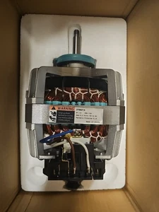 Motor de accionamiento de secadora 0EM 279827 con polea (longitud mejorada del eje del soplador)  - Imagen 1 de 2