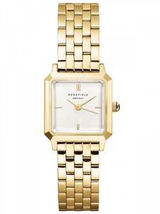 Rosefield BWGSG-B01 Boxelle reloj para mujeres 19,5 mm, caja y correa doradas, plateado - Imagen 1 de 1