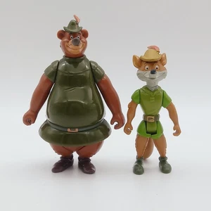 Lot 2 Action Figures Robin Hood Little John Disney Heroes Famosa Spain 2004 - Imagen 1 de 6