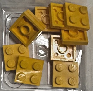Placa LEGO 2x2, 3022, Amarilla, CANTIDAD 10 Envío Gratis - Imagen 1 de 1