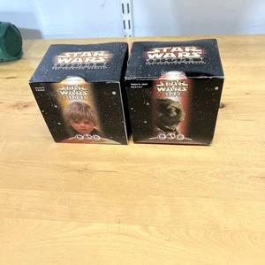 Lotto 2 giocattoli Star Wars Episodio I La minaccia fantasma Taco Bell/KFC/Pizza Hut GT2 - Foto 1 di 6