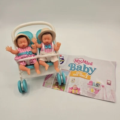 NEW Hard To Find Zuru My Mini Baby Series 2 Super Rare GIRL/BOY TWINS - Image 1 of 2