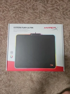 HyperX Fury Ultra – RGB Gaming Mouse Pad, 360° RGB Lighting (HX-MPFU-M) - Image 1 of 2