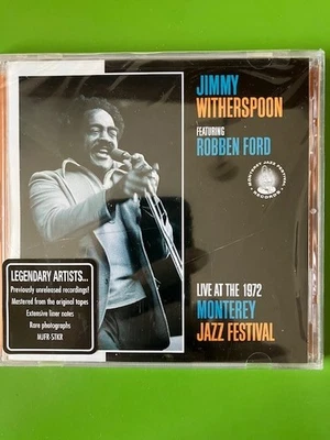 Jimmy Witherspoon w/ Robben Ford - Live At 1972 Monterey Jazz Festival - NEW CD - Image 1 of 2