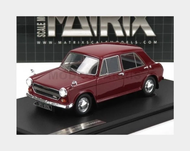 MATRIX SCALE MODELS MX30110-022 AUSTIN - 1300 MKIII 4-DOOR 1971 - BORDEAUX - 1/4 - Immagine 1 di 2