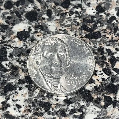 2017-P 5 Cents. Several Errors And Wide Rim. - Image 1 of 2