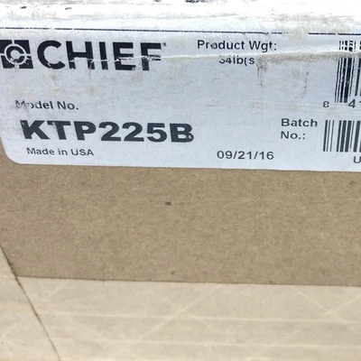 NEW SEALED Chief KTP225B Widescreen Dual Monitor Table Stand Mount - Image 1 of 4