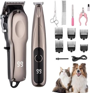 WAHL Professional PET CLIPPERS Dog Grooming Kit Heavy Duty Trimmer Thick Hair US - Picture 1 of 7