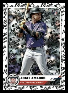 2025 Topps All Star Game Adael Amador #52 RC Colorado Rockies - Picture 1 of 2