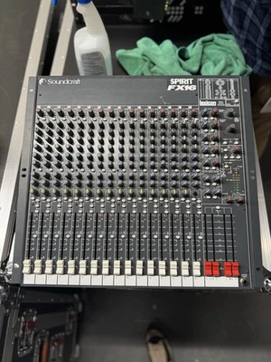 Soundcraft Spirit FX16 16-Track Mixer with Lexicon Effects - Image 1 of 4