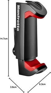 Manfrotto Universal Smartphone Clamp Pro Version (MCPIXI) Clamp for Mini Came... - Picture 1 of 2