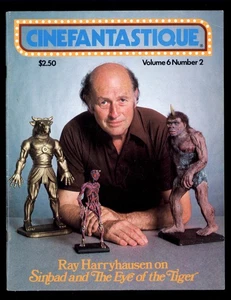 CINEFANTASTIQUE 1977 Magazin Band 6 Nr#2 * Ray Harryhausen Interview SINBAD - Bild 1 von 6